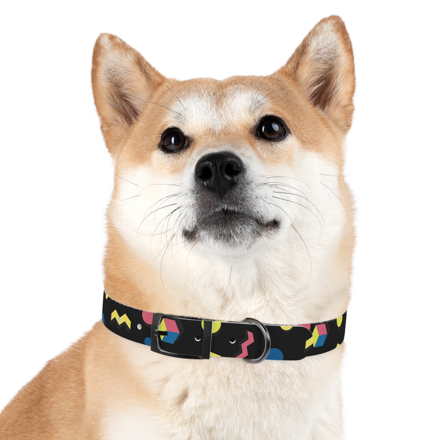 Colorful Geometric Dog Collar
