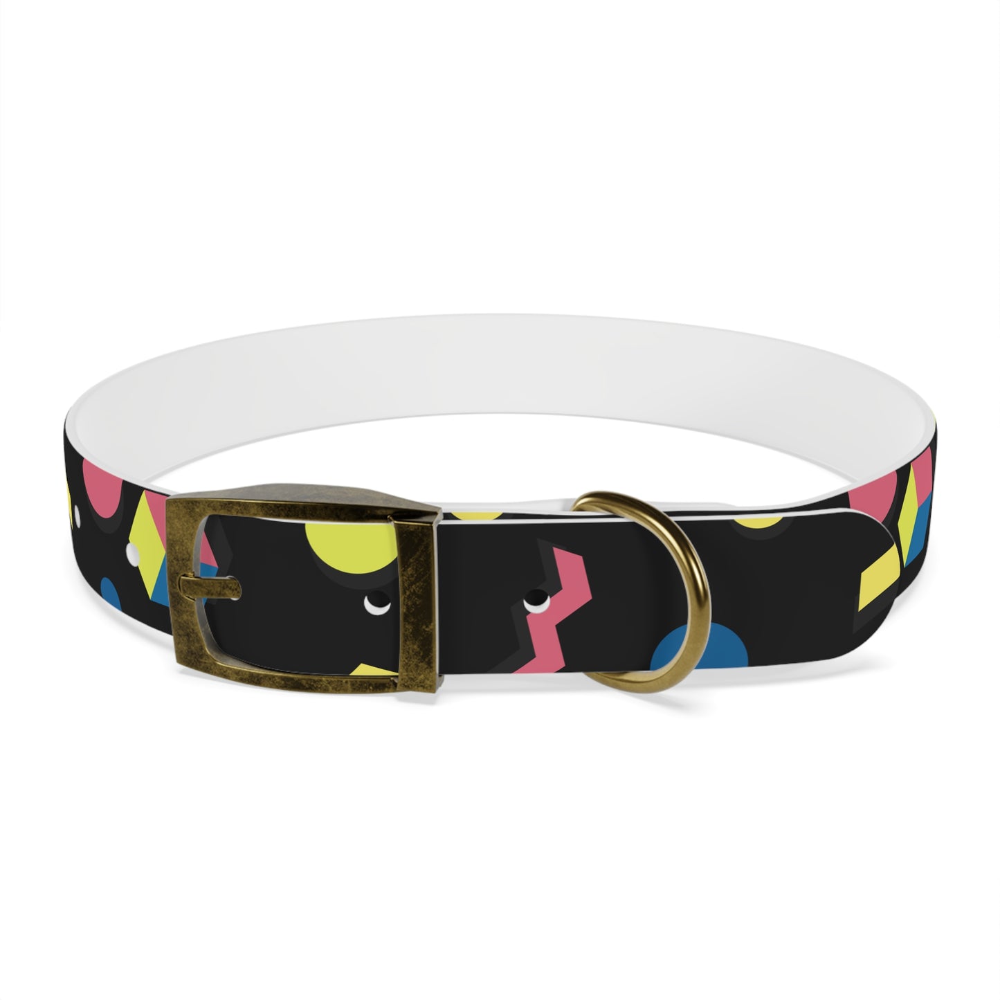 Colorful Geometric Dog Collar