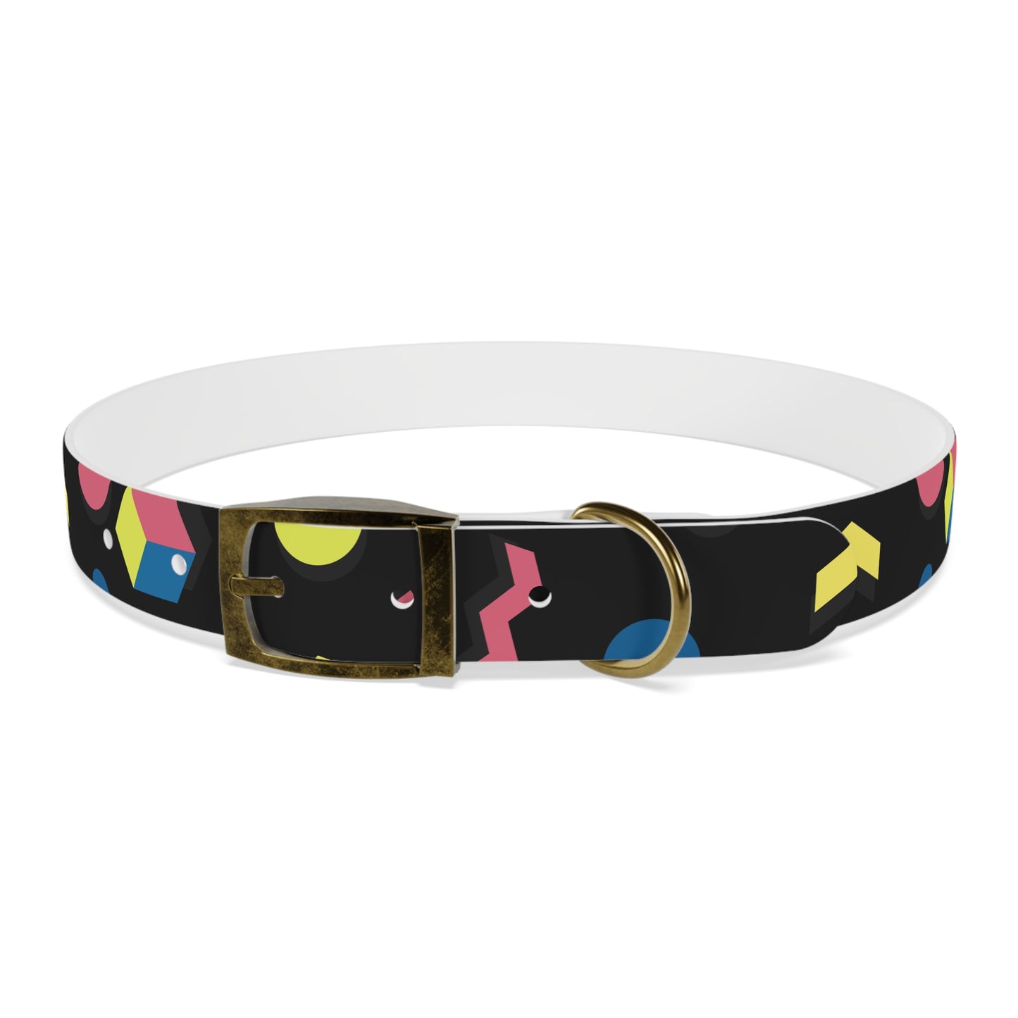 Colorful Geometric Dog Collar