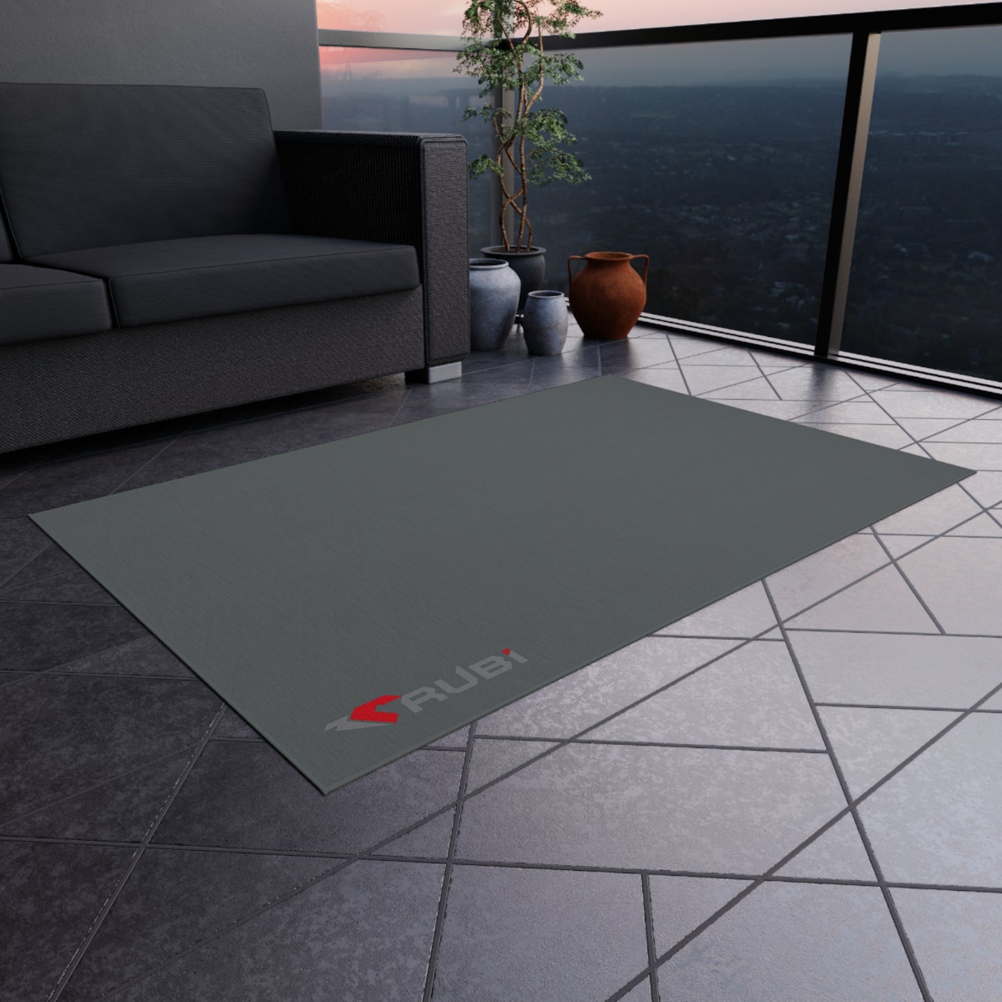 Stylish Outdoor Rug for Patios & Decks – Modern Design