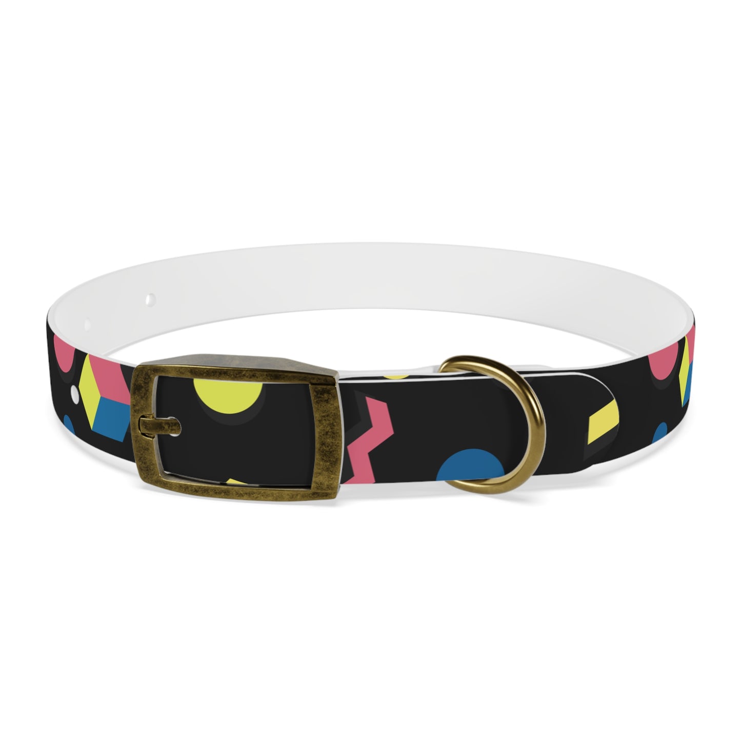 Colorful Geometric Dog Collar
