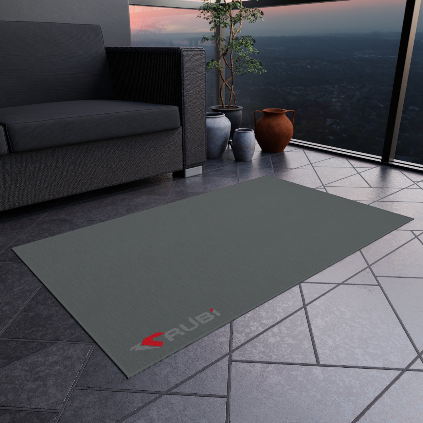 Stylish Outdoor Rug for Patios & Decks – Modern Design
