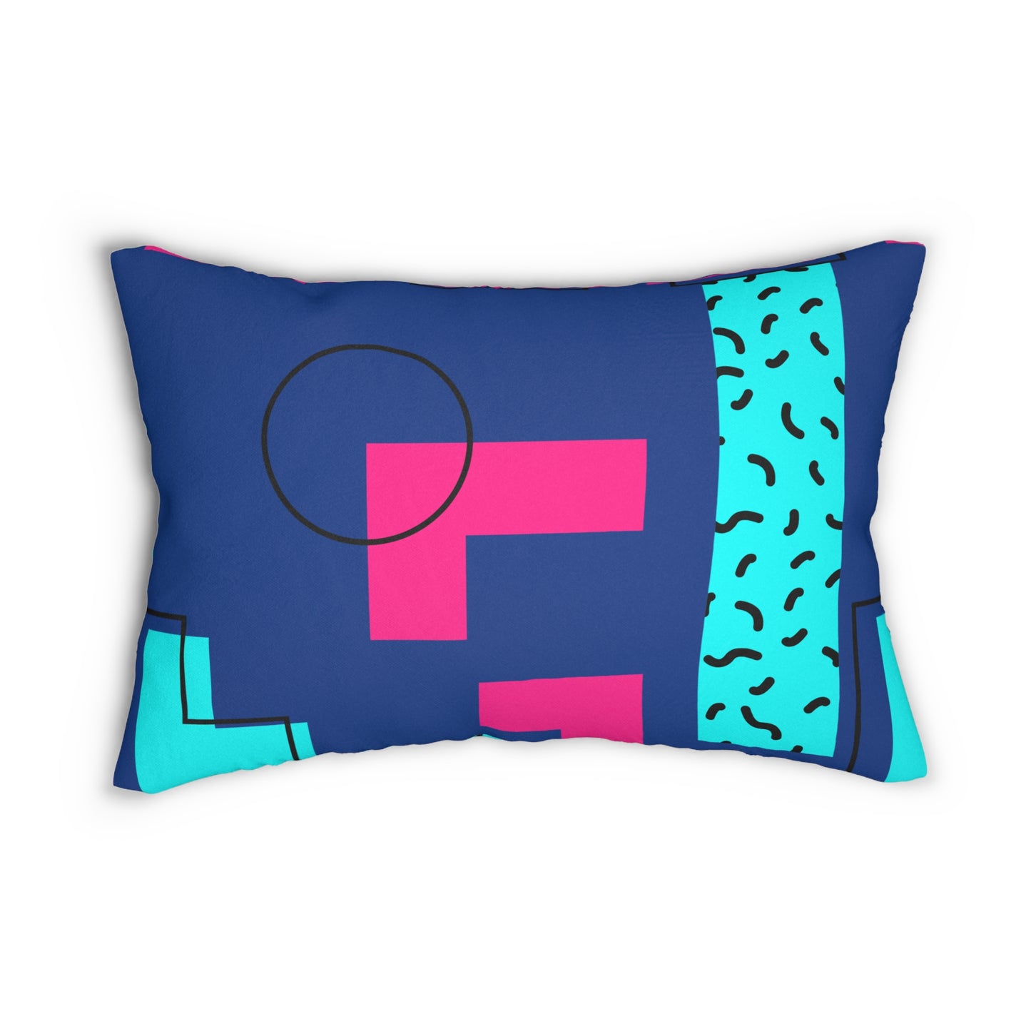 Modern Geometric Lumbar Pillow