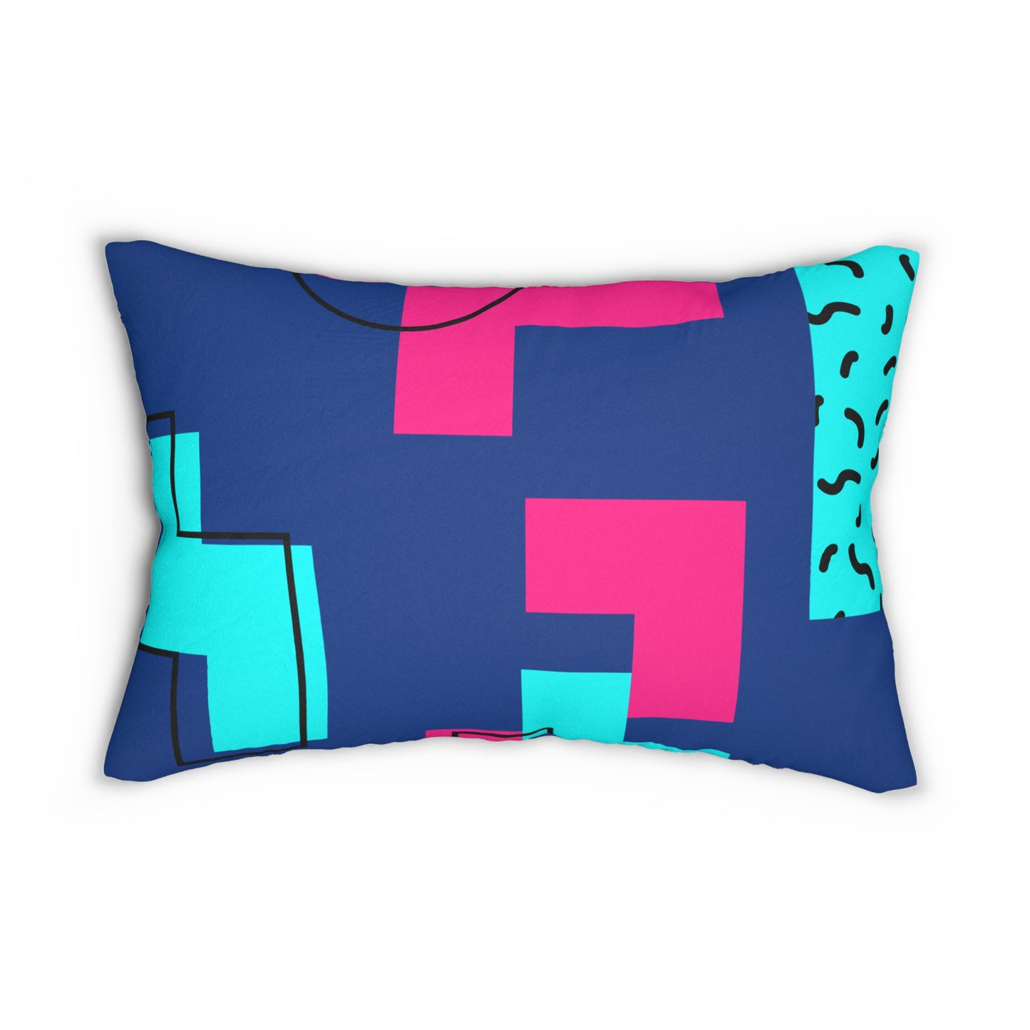 Modern Geometric Lumbar Pillow