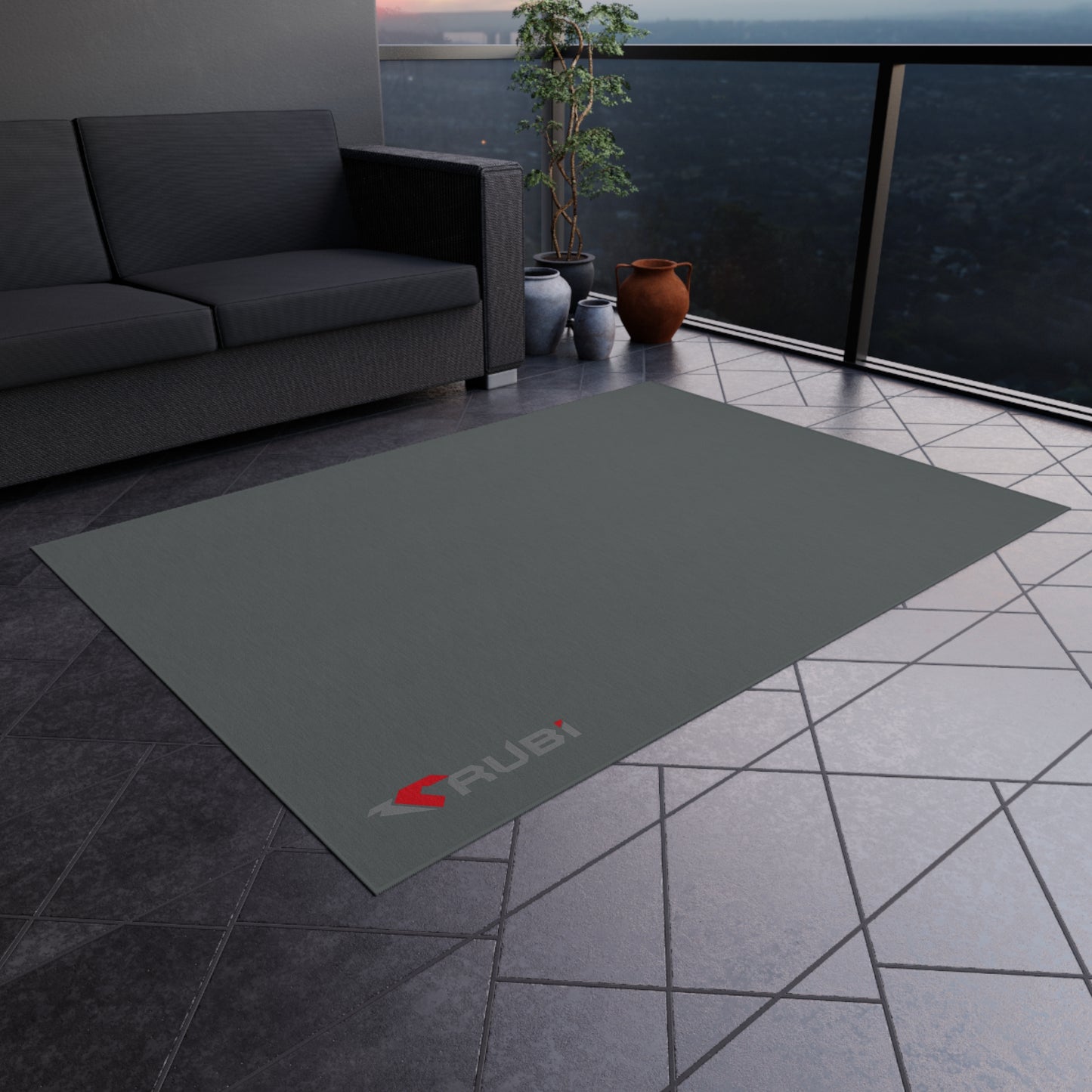 Stylish Outdoor Rug for Patios & Decks – Modern Design