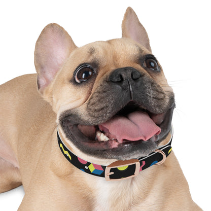 Colorful Geometric Dog Collar