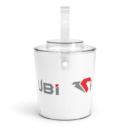 Ice Bucket with Tongs